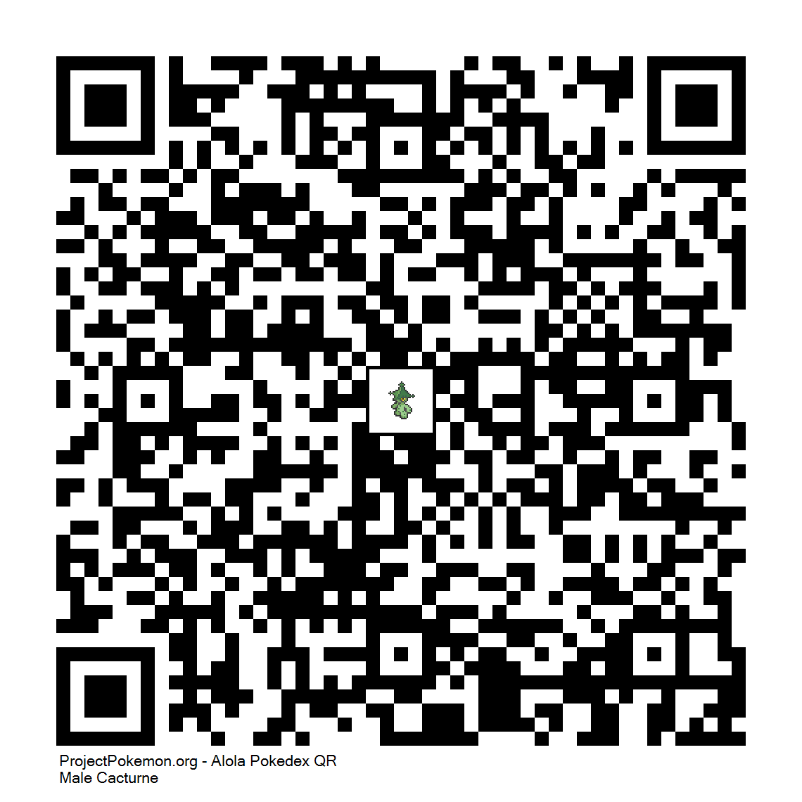 Cdigo QR de Cacturne